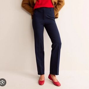 Boden Pimlico Ponte Pants (Navy Blue)